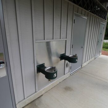 Exterior at Restrooms